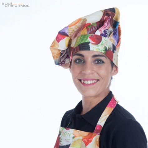 Gorro Gran Chef CUPCAKES Ref:4485VGAR953