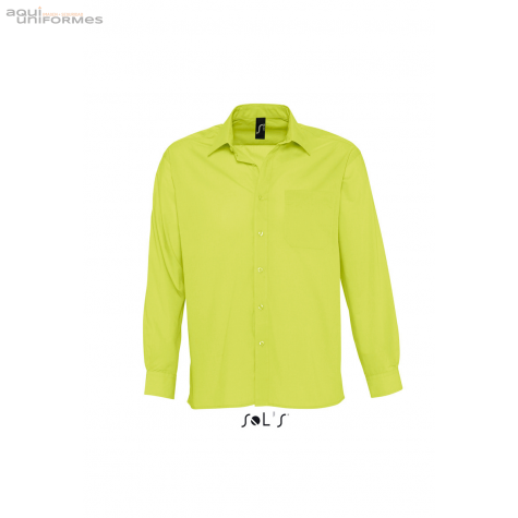 Camisa cro m/l 65%pol 35%alg BALTIMORE, con bolsillo Ref:16040