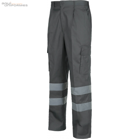 Pantalón con elástico multibolsillos y cintas AV Ref:B1407
