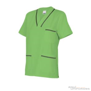 Casaca pijama color verde lima PERSONALIZABLE Ref:B589VL
