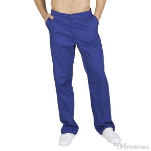 Pantalón Sanitario Unisex sarga Colores Básicos. Cremallera y Bolsillos Ref:773GAR