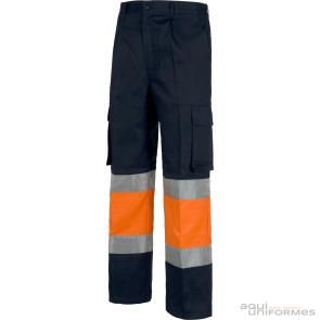 Pantalón multibolsillos alta visibilidad Ref:C4019
