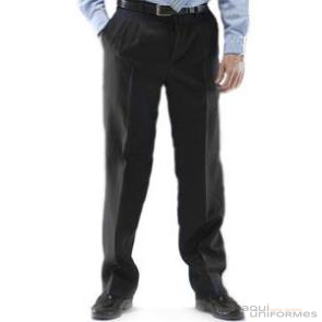 Pantalón caballero 1 pinza Negro Ref:10011807